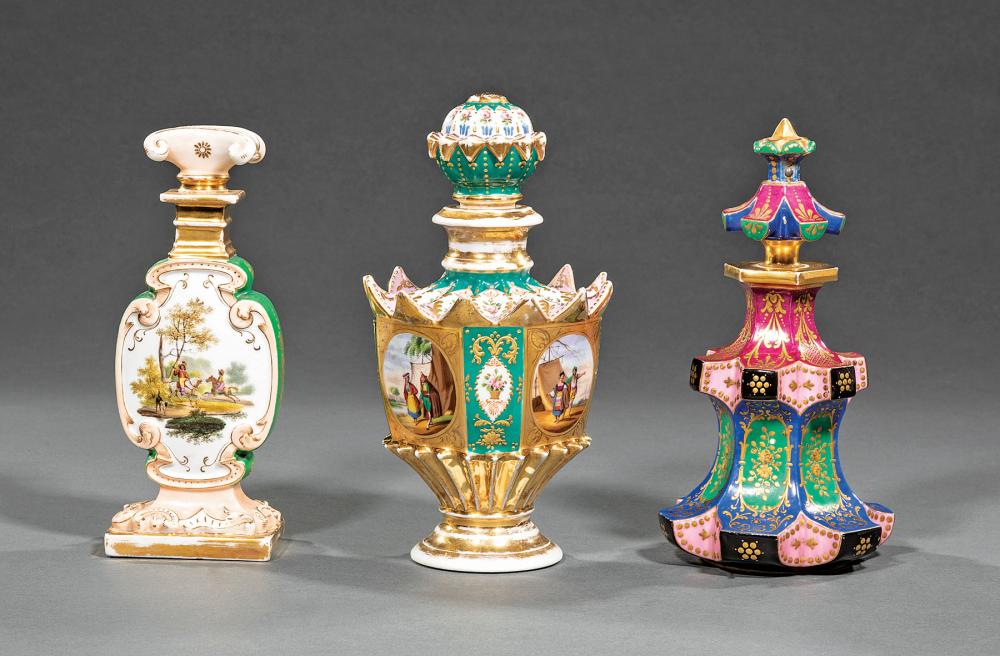 THREE PARIS PORCELAIN SCENT