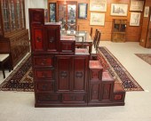 THREE-PART CHINESE ROSEWOOD ST