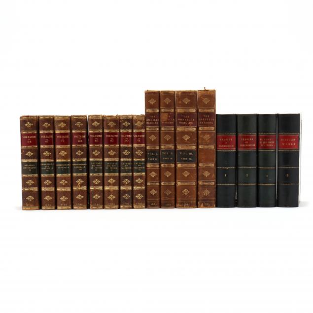 THREE PARTIAL BOOK SETS