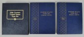 THREE PARTIAL BOOKS US TYPE SE