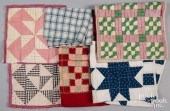 THREE PATCHWORK DOLL QUILTS, 1