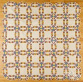 THREE PATCHWORK QUILTS, EARLY