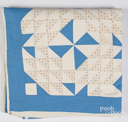 THREE PATCHWORK QUILTS, EARLY