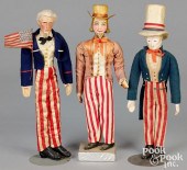 THREE PATRIOTIC UNCLE SAM COMP