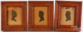 THREE PEALE'S MUSEUM SILHOUETT