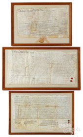THREE PENNSYLVANIA INK ON VELL