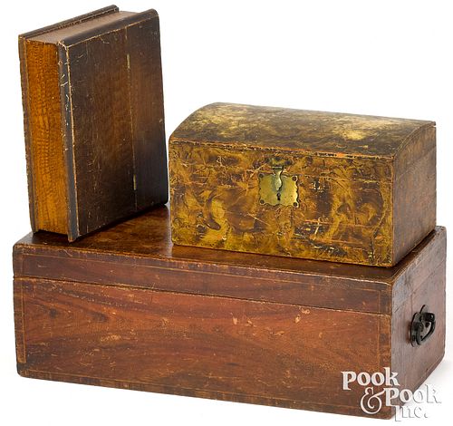 THREE PENNSYLVANIA PAINTED PINE