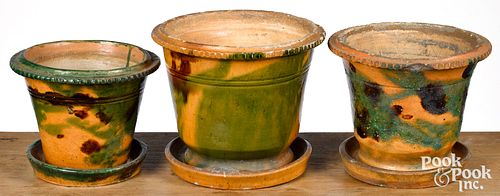THREE PENNSYLVANIA REDWARE