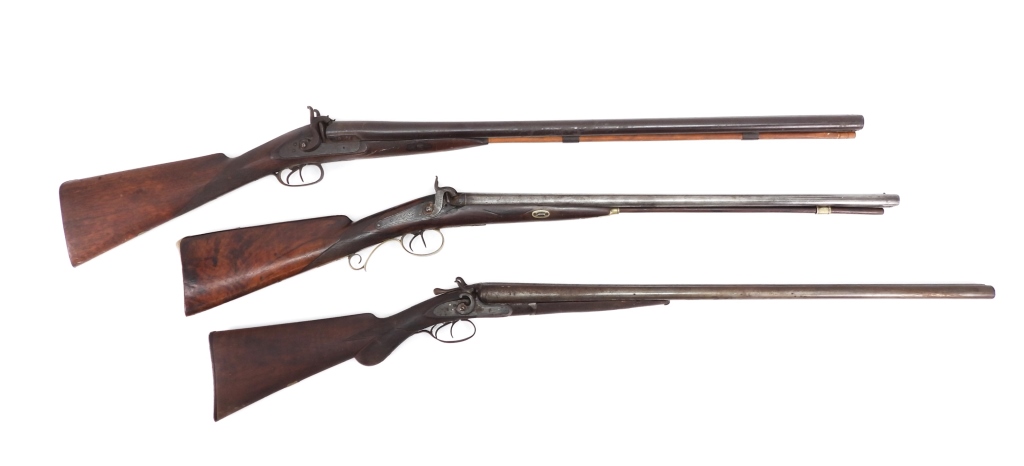 THREE PERCUSSION DOUBLE BARREL