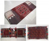 THREE PERSIAN TRIBAL BAG WEAVI