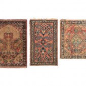 Three Persian Wool Area Rugs
E