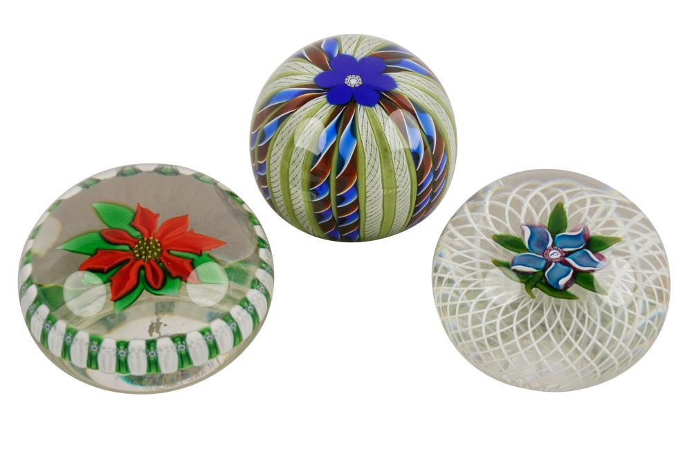 THREE PERTSHIRE GLASS