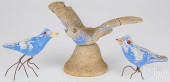 THREE PFALTZGRAFF CEMENT GARDE
