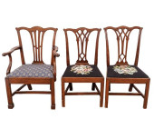 THREE PHILADELPHIA CHIPPENDALE