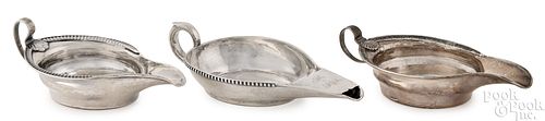 THREE PHILADELPHIA COIN SILVER