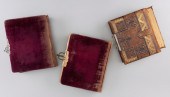 THREE PHOTO ALBUMS 19TH CENTUR
