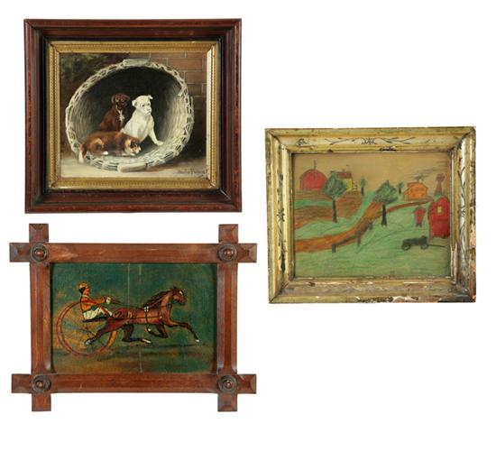 THREE PICTURES (AMERICAN SCHOOL 