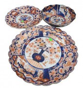 THREE PIECE 19TH CENTURY IMARI