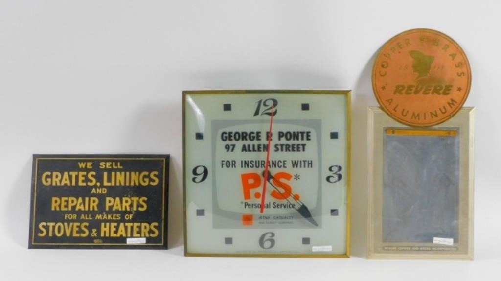 THREE-PIECE ADVERTISING TO