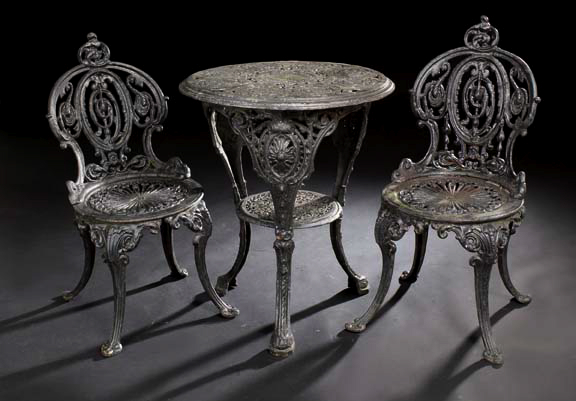 Three-Piece American Cast-Iron
