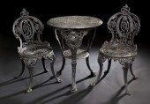 Three-Piece American Cast-Iron