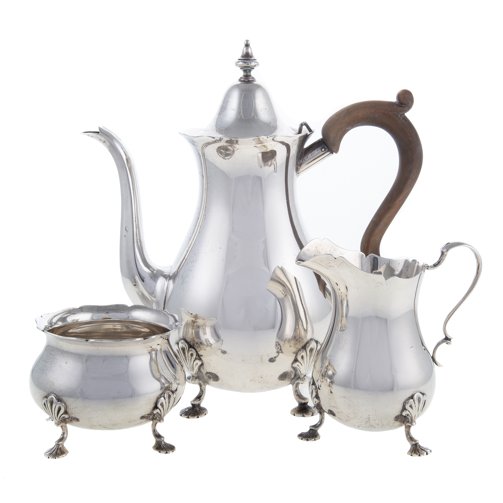 THREE-PIECE AMERICAN STERLING