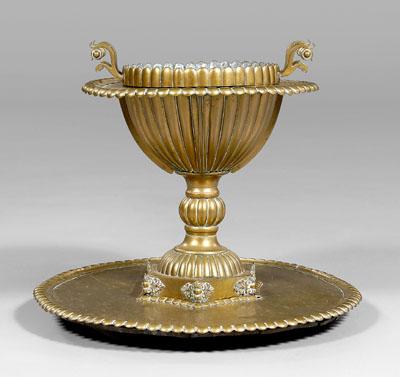 Three-piece brass and copper