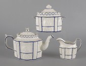 Three-piece Castleford tea ser