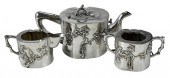 THREE PIECE CHINESE EXPORT SIL