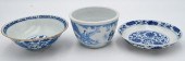 THREE PIECE CHINESE PORCELAIN