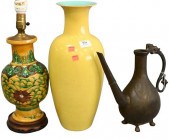 THREE PIECE CHINESE PORCELAIN
