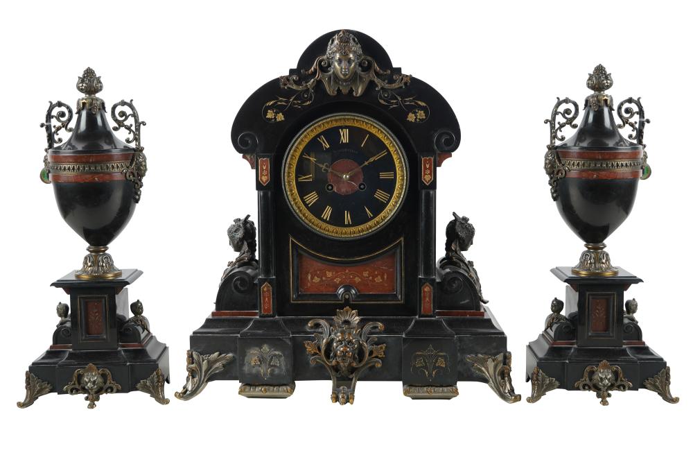 THREE-PIECE CLOCK