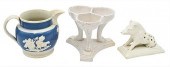 THREE PIECE CREAMWARE LOT, HAV