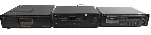 THREE PIECE ELECTRONIC/AUDIO