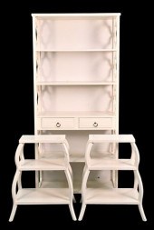 THREE PIECE ENAMEL WHITE LOTTh