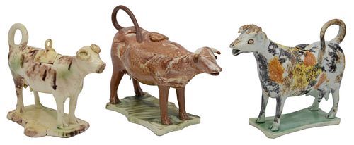 THREE PIECE ENGLISH STAFFORDSHIRE