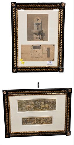 THREE PIECE FRAMED ART GROUP, TO