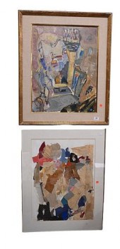 THREE PIECE FRAMED GROUP, TO I