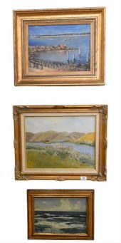 THREE PIECE FRAMED LOTThree Pi
