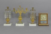 Three piece gilt metal girondo