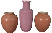 THREE PIECE GROUP OF CHINESE P