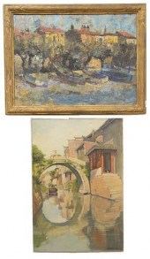THREE PIECE GROUP OF EUROPEAN