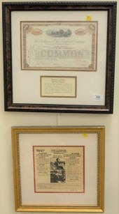 THREE PIECE GROUP OF FRAMED HI
