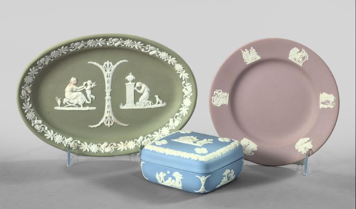 Three-Piece Group of Wedgwood