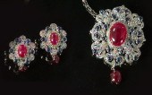 Three-Piece Handcrafted Ruby,