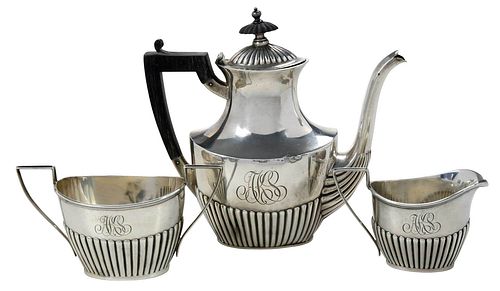 THREE PIECE INDIVIDUAL STERLING