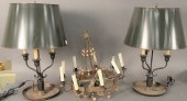 THREE PIECE ITALIAN TOLE LOT T