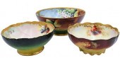 THREE PIECE LIMOGES FRANCE HAN