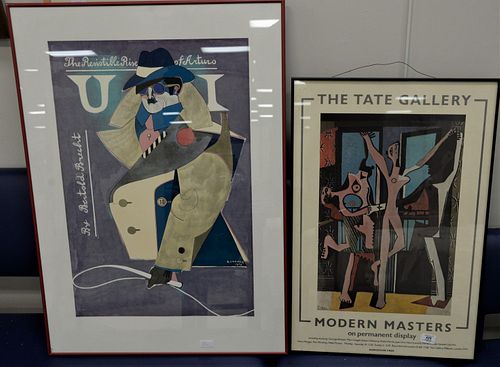 THREE PIECE LOT OF FRAMED