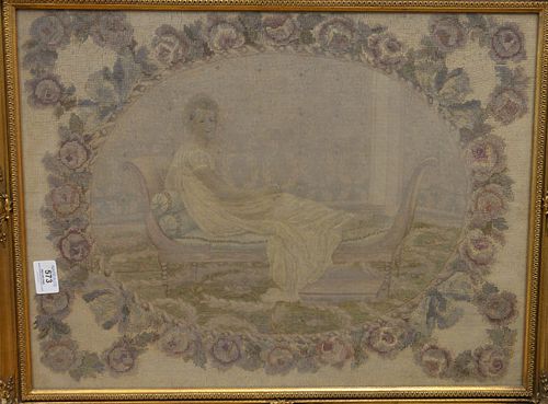 THREE PIECE LOT OF FRAMED 19TH
